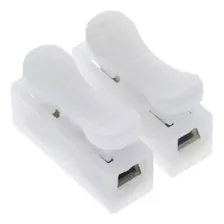 Conector Terminal Engate Rápido Emenda De Fios 2 Vias 40pcs