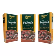 Feijoada Cozida Vapza Kit Com 3 Unidades De 500g