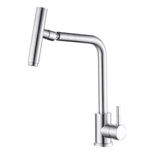 Llave De Agua Cocina Grifo Lavaplatos Cabeza Giratoria 360