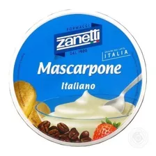 Formaggi Mascarpone Zanetti 250g Italia (solo Envío Flex)