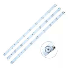 Kit 3 Barras De Led Lt32g Lt32d Ln32g - Novo 