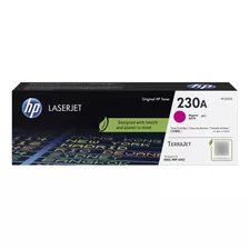 Toner Hp Laserjet 230a W2303a Magenta Rendimiento 1,800 Pag