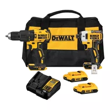 Kit Rotomartillo Y Atornillador Impacto 20v Dck223d2 Dewalt