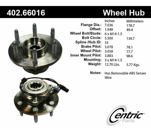 Masa De Rueda Del Gmc Yukon Xl 1500 5.3l 325c 07-14 Foto 8