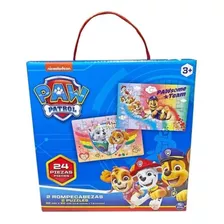 Rompecabezas Paw Patrol Puzzle 24 Piezas 2 En 1