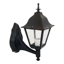 Farol Colonial Exterior Plástico 4 Caras De Vidrio- Mecaluz*