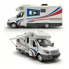 Mini Motorhome De Luxo Diecast Modelo De Brinquedo