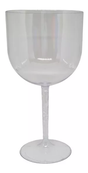 06 Taças De Gin Tônica Acrilico 450 Ml Premium Transparente