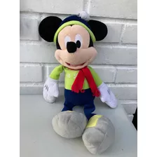 Peluche Mickey Mouse Original Gorro Navideño