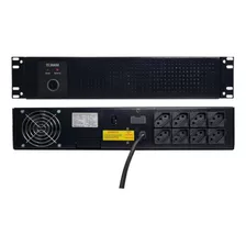 Nobreak Ts Shara Ups Rack Senoidal Universal 1200va Bivolt Cor Preto