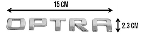 Letras Chevrolet Optra Foto 2
