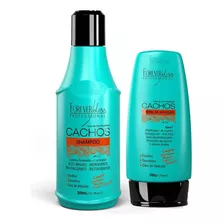 Kit Cachos Shampoo E Creme De Pentear Forever Liss