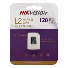 Tarjeta Micro Sd Hikvision 128gb Para Camaras 500 Ciclos