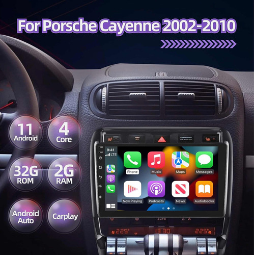 Radio Andorid Carplay 2+32 Porsche Cayenne 2005-2014 Foto 2