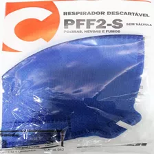 Mascara N95 Respirador Pff2 Sem Valvula Camper - (10 Unid)
