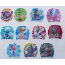 Coleccion De 11 Tazos Lenticulares De Olocoons De Bimbo