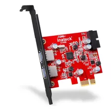 Tarjeta Pcie Usb 3.0 De 2 Puertos Inateck Con Usb 3.0 2.0 In