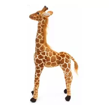 Girafa Pelúcia Bicho Selvagem Safari Grande 64cm Cod 365