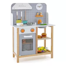Honey Joy Kids Kitchen Playset, Toddler Wooden
