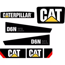 Kit De Adesivo Para Caterpillar D6n Xl (série 3)