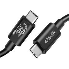 Cable Usb 4 Anker 515 De 3.3 Pies, Compatible Con Pantall...