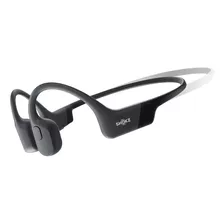 Audífonos Bluetooth Shokz Openrun Mini Negro Conducción Osea Color De La Luz Azul