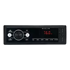 Auto Rádio Automotivo Multilaser Evolve Touch Bt Usb Aux Mp3