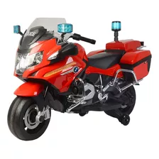 Motos A Bateria Bmw Policia R1200 Rt Niños Niñas Xl Oferta