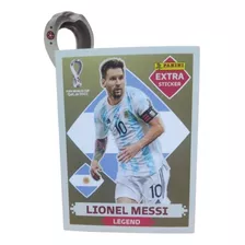 World Cup Qatar 2022 Sticker Panini Extra Messi Oro