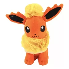 Flareon Pelúcia Pokémon 20cm Eevee Evolucao