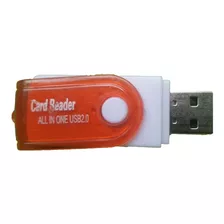 Pendrive Lector De Tarjeta De Memoria Sd Usb 2.0