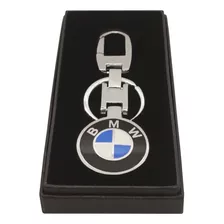 Llavero De Lujo Para Carro Emblema Bmw Acero Inoxidable