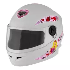 Capacete Moto Kids Infantil Mixs Start Selfie