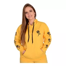 Moletom Feminino Rosas Flores Tumblr Blusa De Frio Casaco