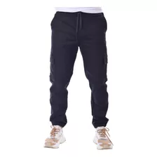 Calça Jogger Camuflada Militar Exército Com Bolso Na Lateral