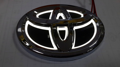 Luz Led Emblema Toyota Grade Dianteira Hilux 2005 A 2015 Foto 7