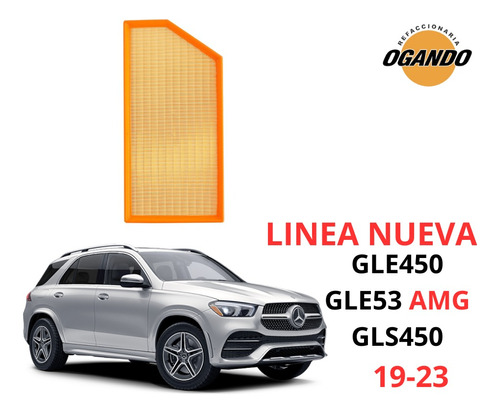 Filtro Aire Mercedes Gle450 Gle53 Amg 19-23 Original Foto 2