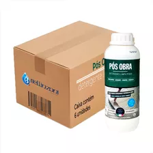 Detergente 1l Pos Obra - Remove Resíduos De Obra Kit C/6