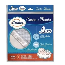 Cueiro Manta Luxo Menino 100% Algodão Cremer