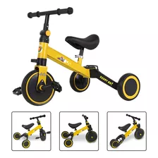 Bicicleta De Equilibrio Infantil 3 En 1 Con Pedales M89