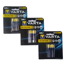 Pila Alcalina Bateria Aa Varta, Pack 3 Blister, 6 Pilas