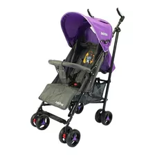 Cochecito De Bebe Paraguita De Lujo Manija Ajustable Color Violeta