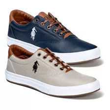 Combo 2 Pares De Tênis Masculino Da Polo Way Original