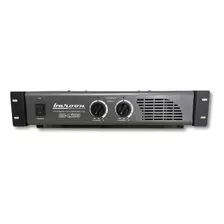 Amplificador Potência Profissional 200wrms Ba-1.200 Baroon Cor Chumbo Potência De Saída Rms 200 W