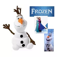 Olaf Frozen Brinquedo Elsa Pelúcia Boneco De Neve Presente