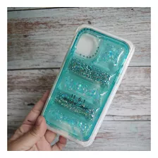 Funda Puffer Brillos Glitter Para iPhone 11 12 12promax 