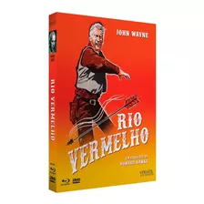 Bluray Rio Vermelho Poster 4 Cards Livreto Dub Leg Lacrado