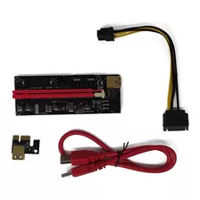 Placa Pci-e Express Riser Ver009s Usb 3.0 Extensor Ethereum