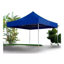 Tenda Sanfonada Estrutura Aço Teto Nylon 3x3 Metros