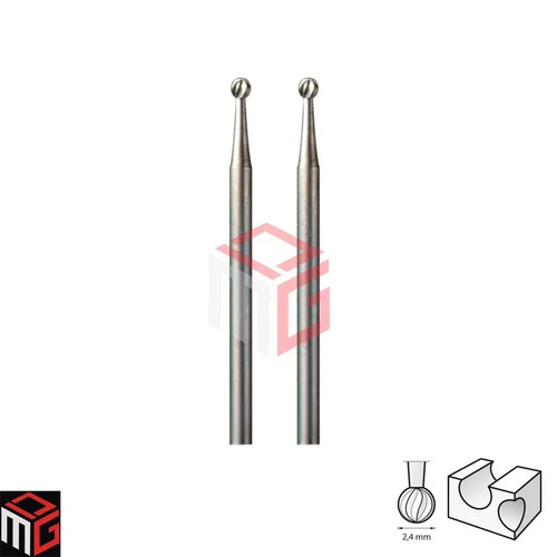Fresa Grabado Dremel 107 Redonda 2.4mm Accesorio Minitorno Dgm